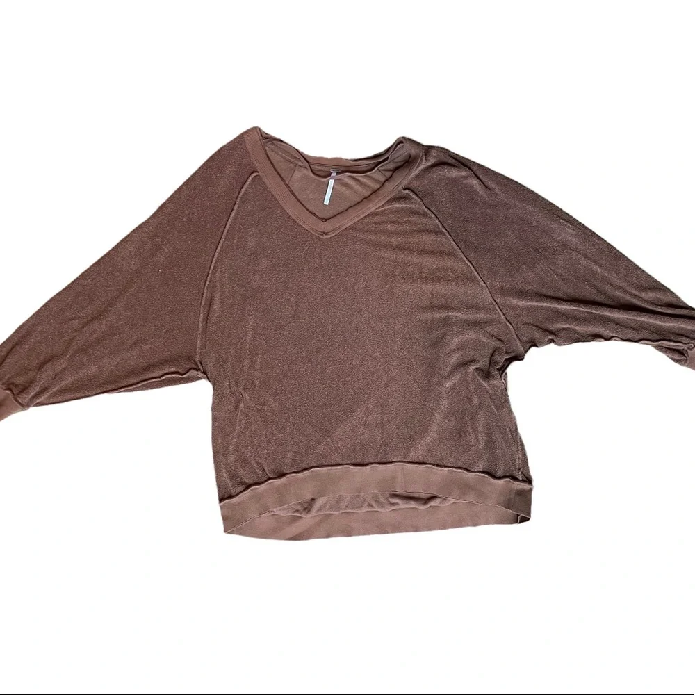 Free People | Terry Cloth Drape Shirt